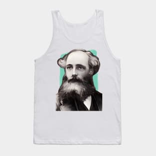 Scottish Mathematician James Clerk Maxwell illustration Tank Top